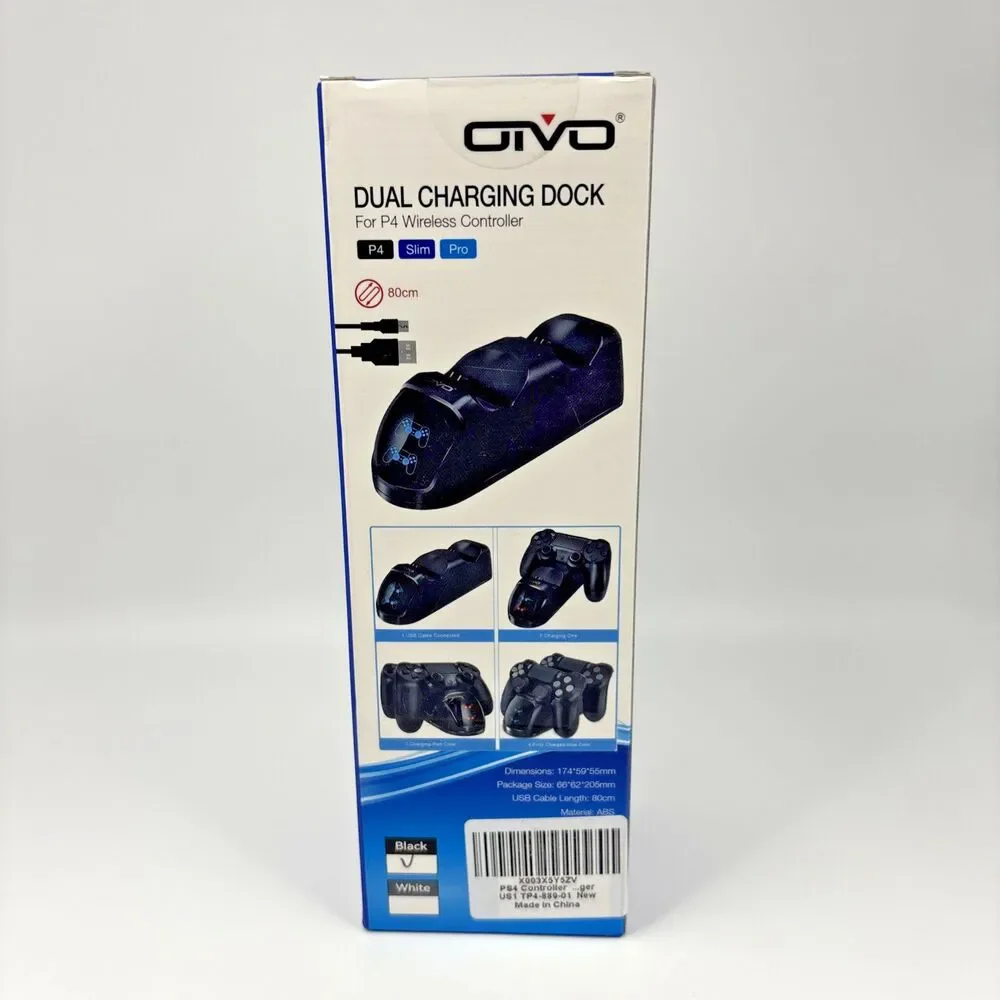 PS4 Controller Charger Dock - PS4 Dual Charging Station For PlayStation 4 NEW